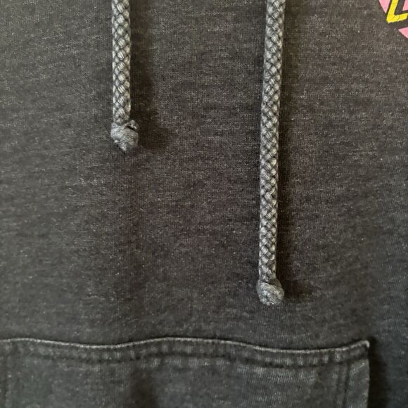 Santa Cruz Womens Hoodie Black Size M Skater California Beach Outdoors Retro Y2K - Picture 5 of 15